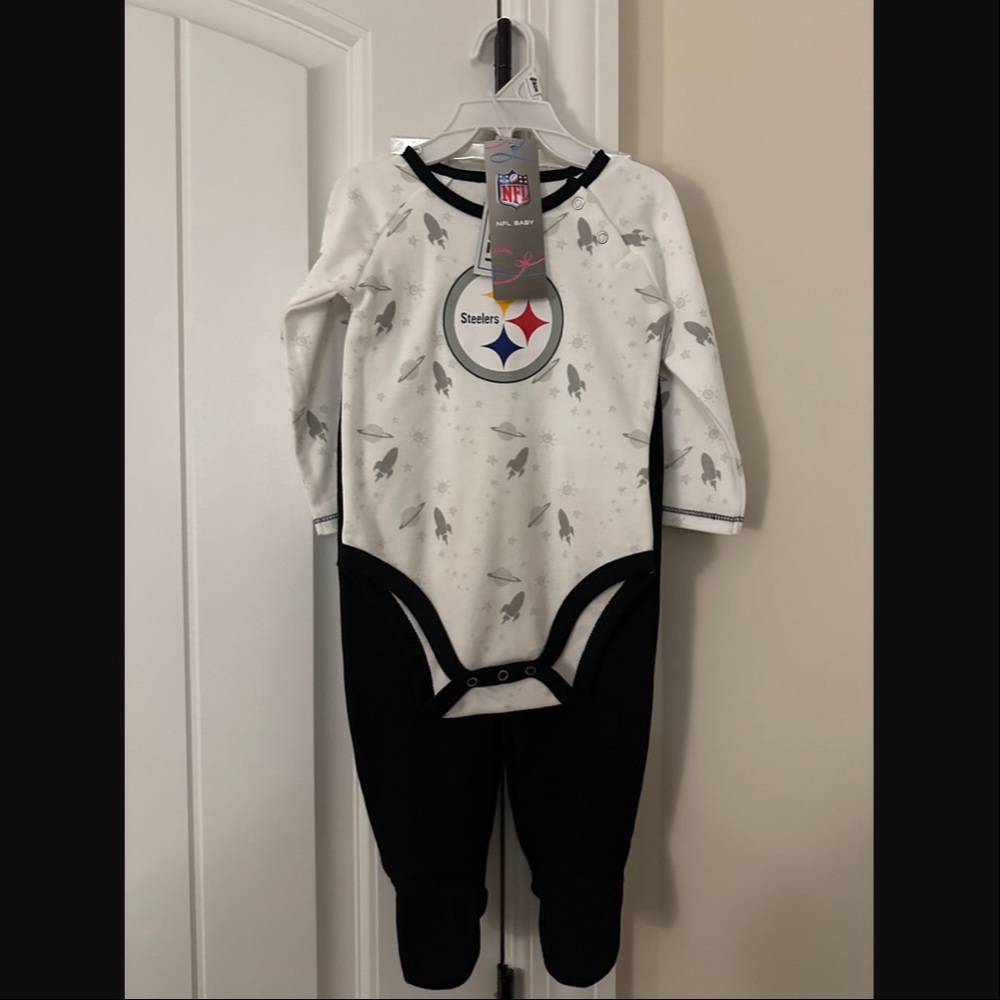 NFL Baby Onesie 3-Piece Set, 6/9 Month